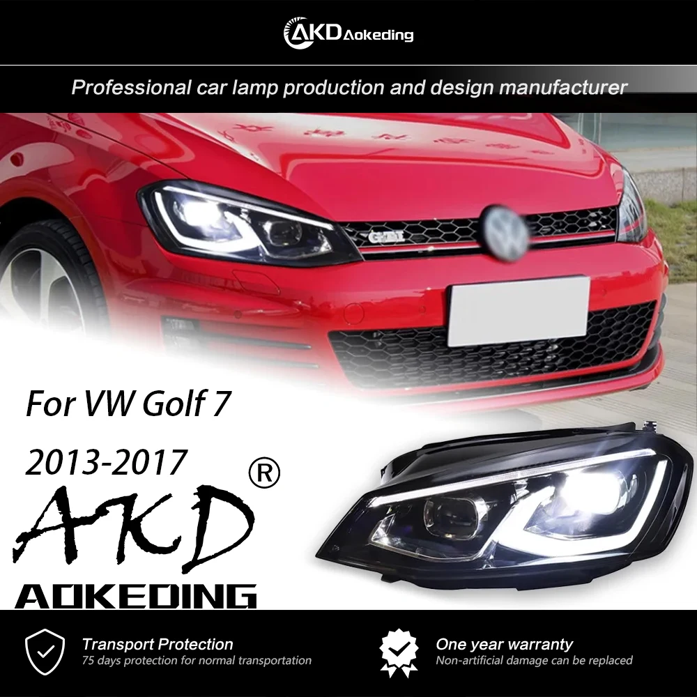 

Фары головного света для VW Golf 7 MK7 2013-2017, автомобильные аксессуары, противотуманные фары, дневные фонари для работы, дневные фонари, дневные фонари для внедорожника H7, Ксеноновые лампы для гольфа 7