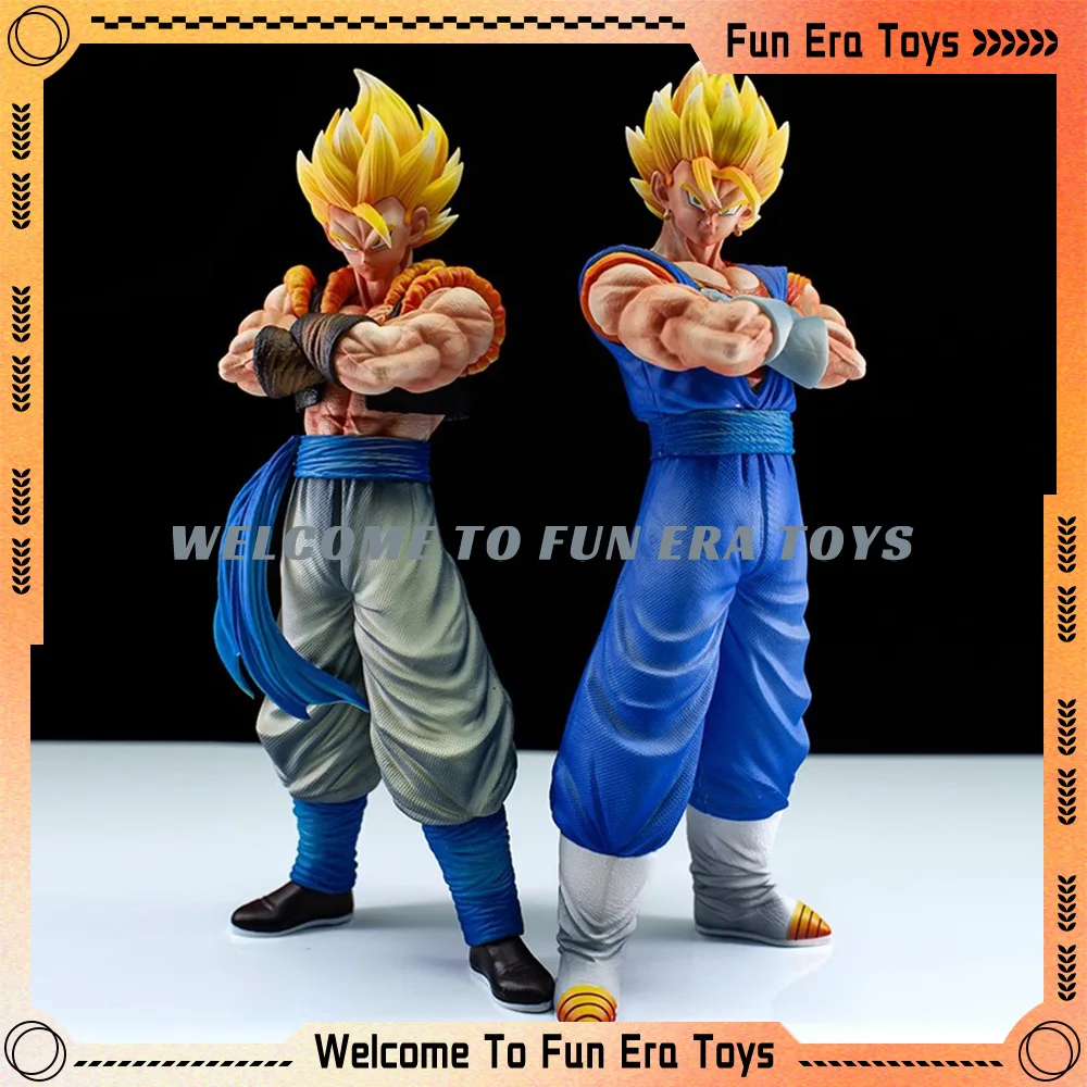 IN STOCK Anime Figures Dragon Ball Z Super Saiyan Vf Vegetto Gogeta Model Action Figure Collectable Ornaments Custom Toys Gifts