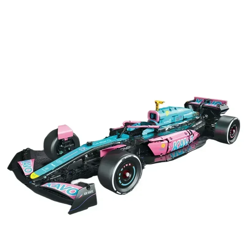 2312PCS Technische Klassieke Prestaties Racewagen Bouwsteen DIY Montage Speelgoed Collectible Model Auto Bouw Jongens Geschenken - afbeelding 2