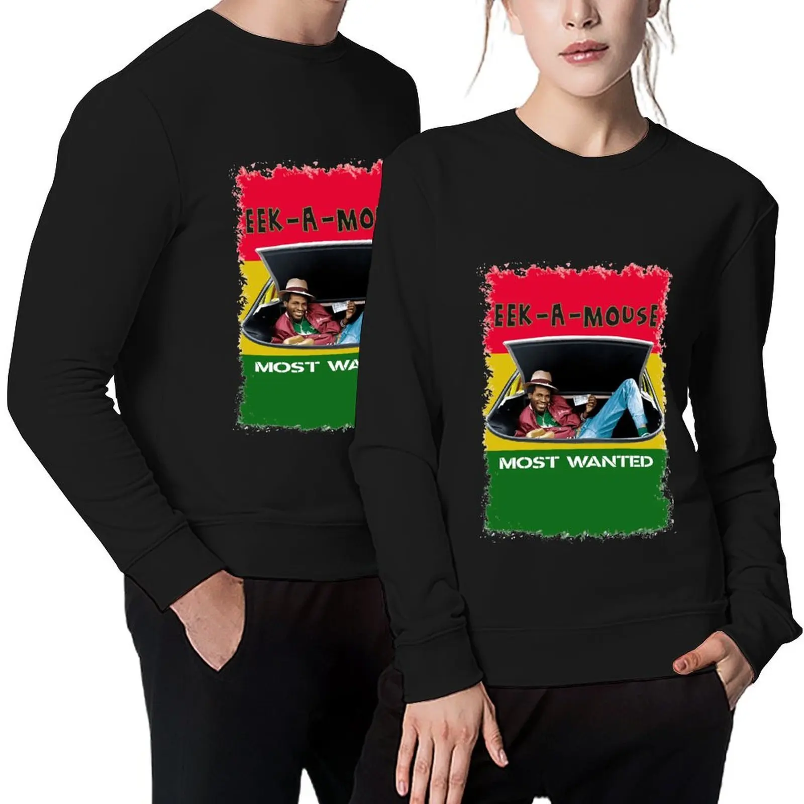 

Eek A Mouse Vintage T-Shirt Re-Imagined Pullover winter clothes men's sweat-shirt set mens clothing men wear new sweatshirts