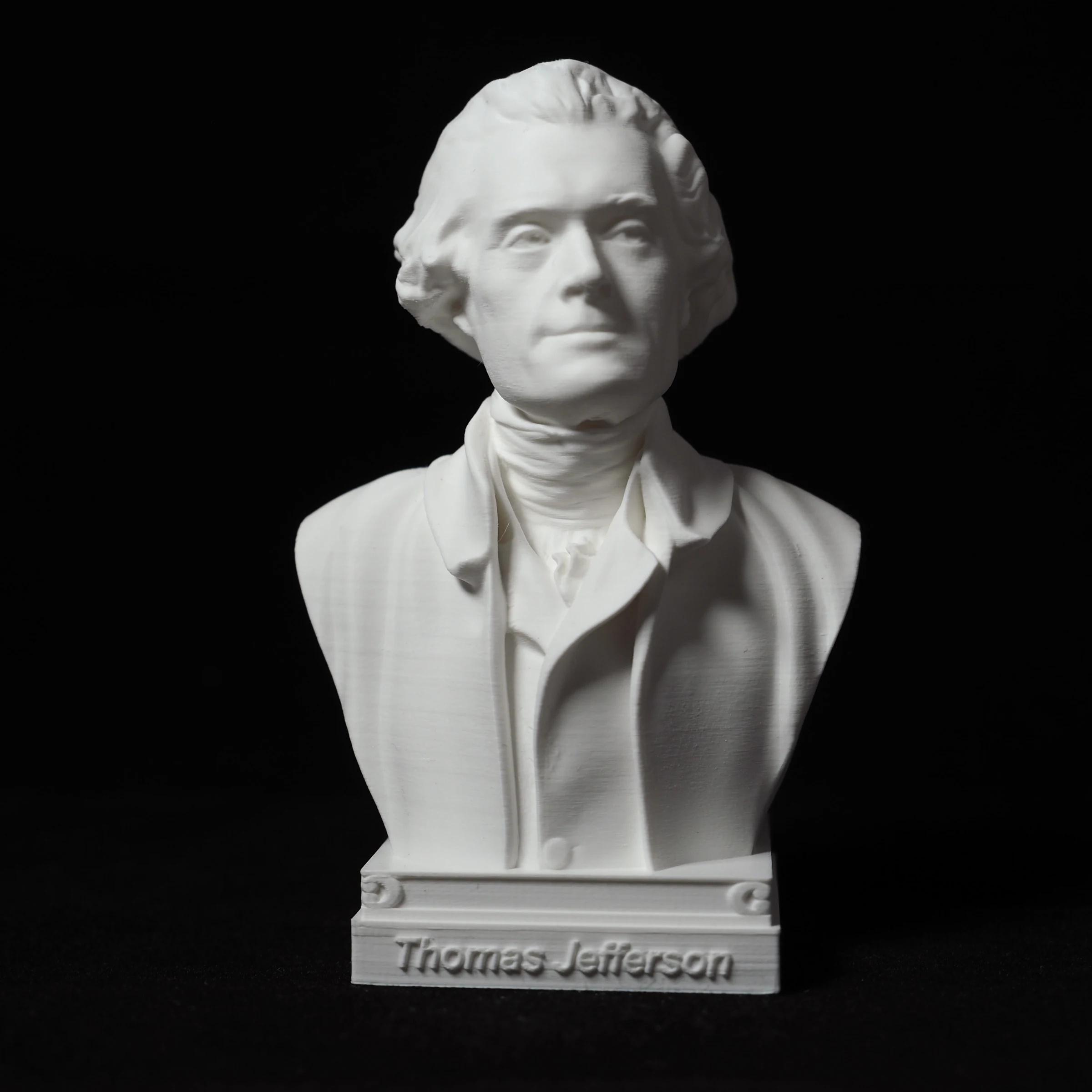 

Thomas Jefferson ornaments statue model ornaments bust crafts great man portrait desk desk, 3D printing PLA plastic material