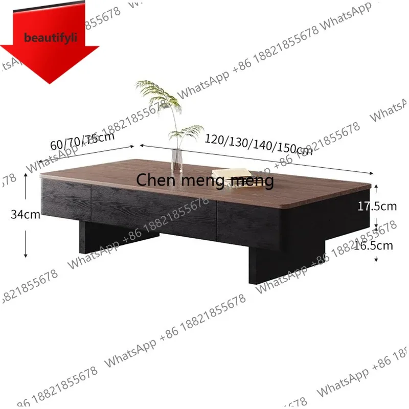 

A46 Aesthetic Coffee Table Elegant Storage Coffee Tables Modern Coffee Tables For Living Room Living Room Furniture