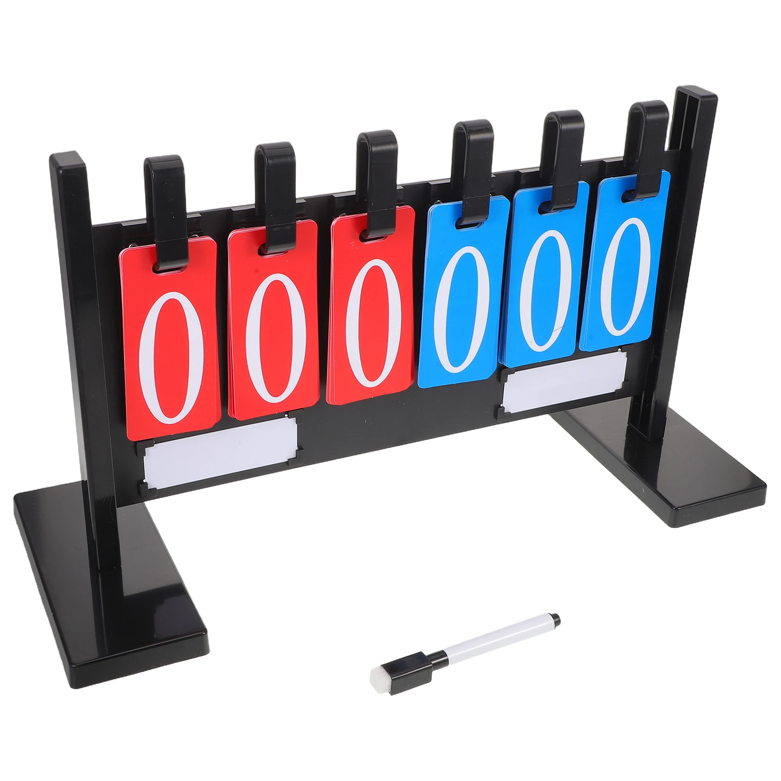 Табло Flipper с шестью цифровым дисплеем, многофункциональный счетчик, портативное настольное табло, Flipper Score Keeper для спорта с мячом