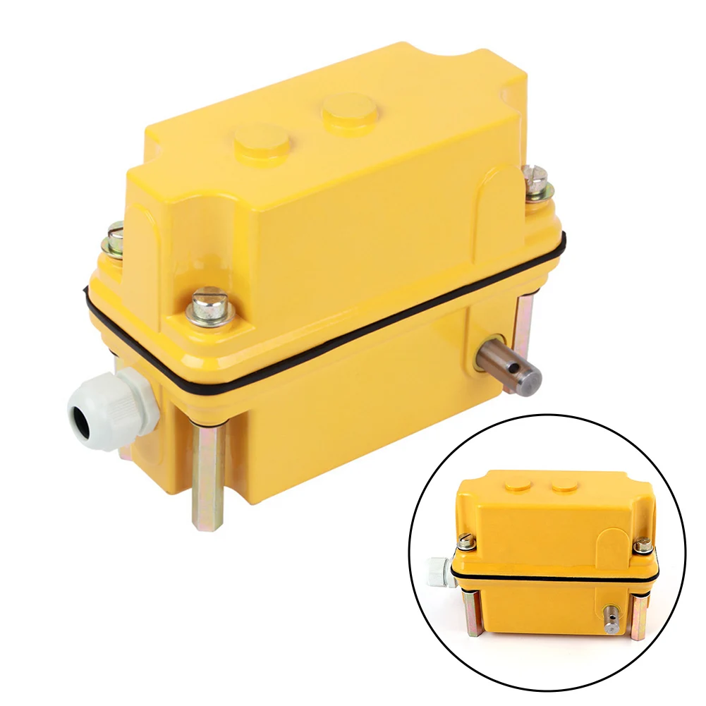 Industrial Mechanical Travel Switch DXZ Series Resin Housing 1:60 Gear Ratio 6A AC125V 250V High Strength Design