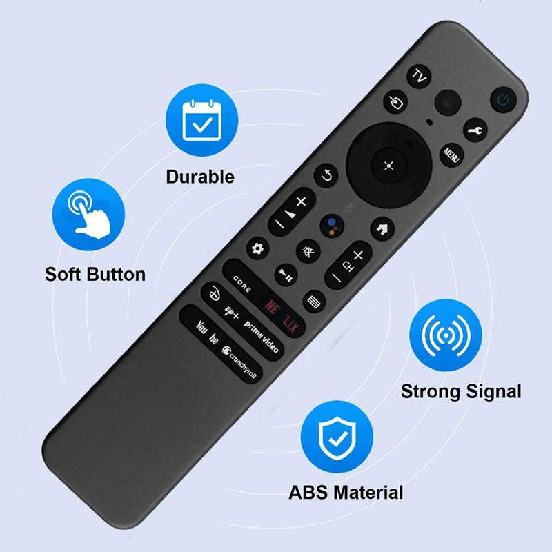 RMF-TX910U Voice Remote for Sony TV for BRAVIA XR OLED/Full Array LED/4K Ultra HD/QD-OLED/Mini LED Series 2023 TV image 3
