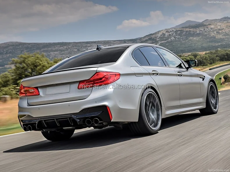 شحن سريع مجموعات بودي لسيارات BMW الجديدة 5 Series G G30 G38 G68 M5 مصد السيارة المحيطي مصبغة الجناح الجانب تنورة الملحقات