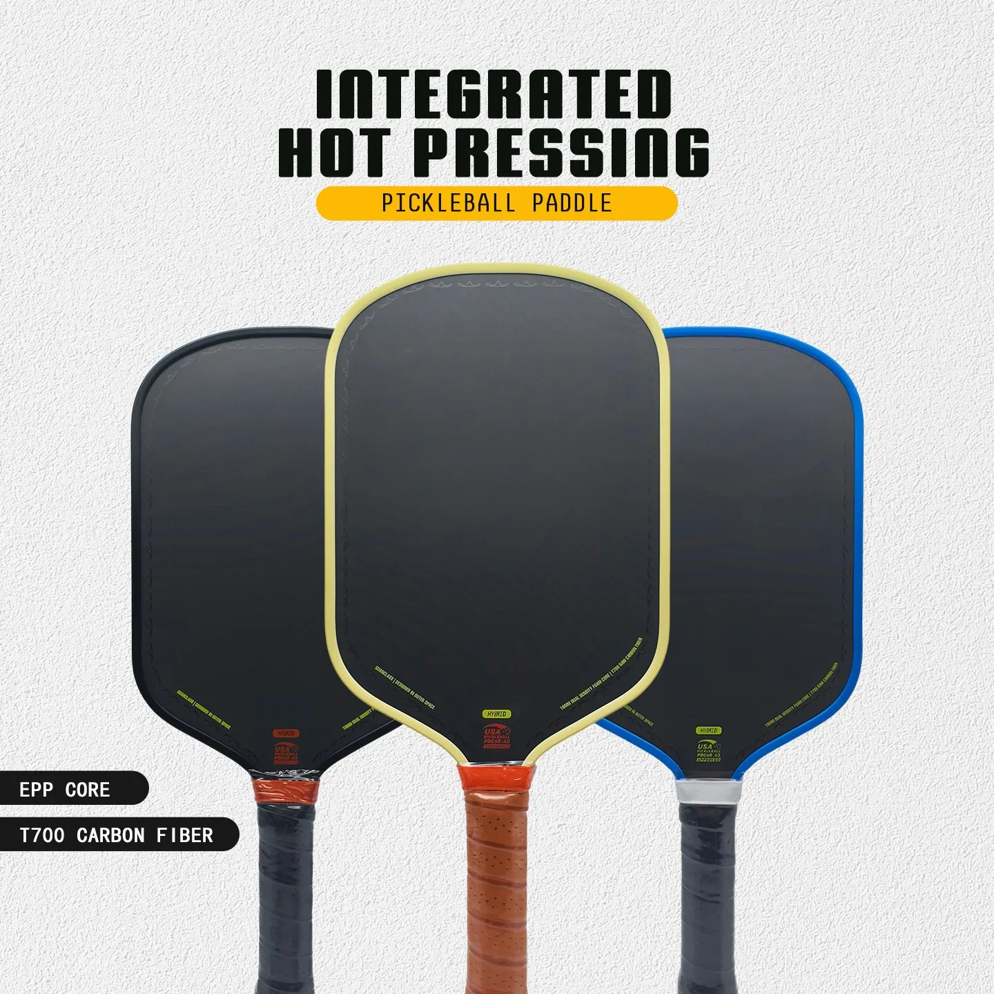 

Bread & Butter LOCO Pickleball Paddle, GEN5 Foam Core Extended Length Hot-Pressed Carbon Fiber