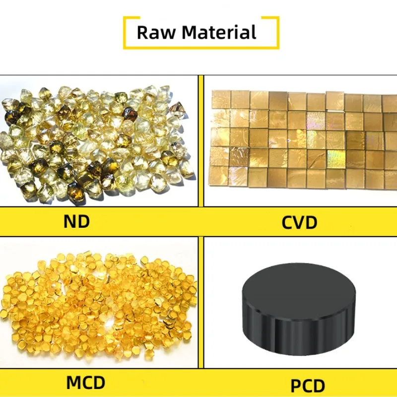 CNC Milling Machine Jewelry Tools End Milling Tool MCD Diamond Drag Cutter Engraving Bit Carving Jewellery Tools