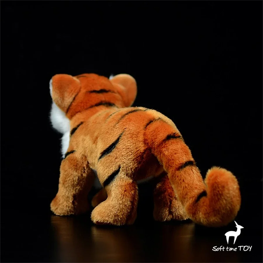 Jouet en peluche tigre haute fidélité, peluche tigre, animaux en peluche réalistes, beurre de simulation, cadeaux jouets Kawai pour enfants