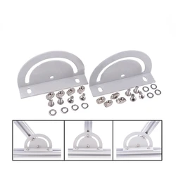 180 Degree Cross Steering Plate Aluminum Profile Cross Steering Plate Aluminum Profile Connecting Plate With 4 set Screws