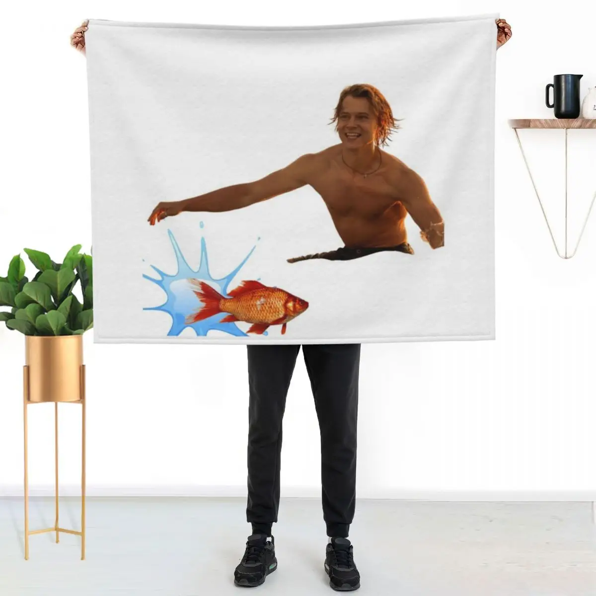 JJ Maybank And Rafe Cameron Throw Blanket Warm Napping Blanket for Office Couch Bed