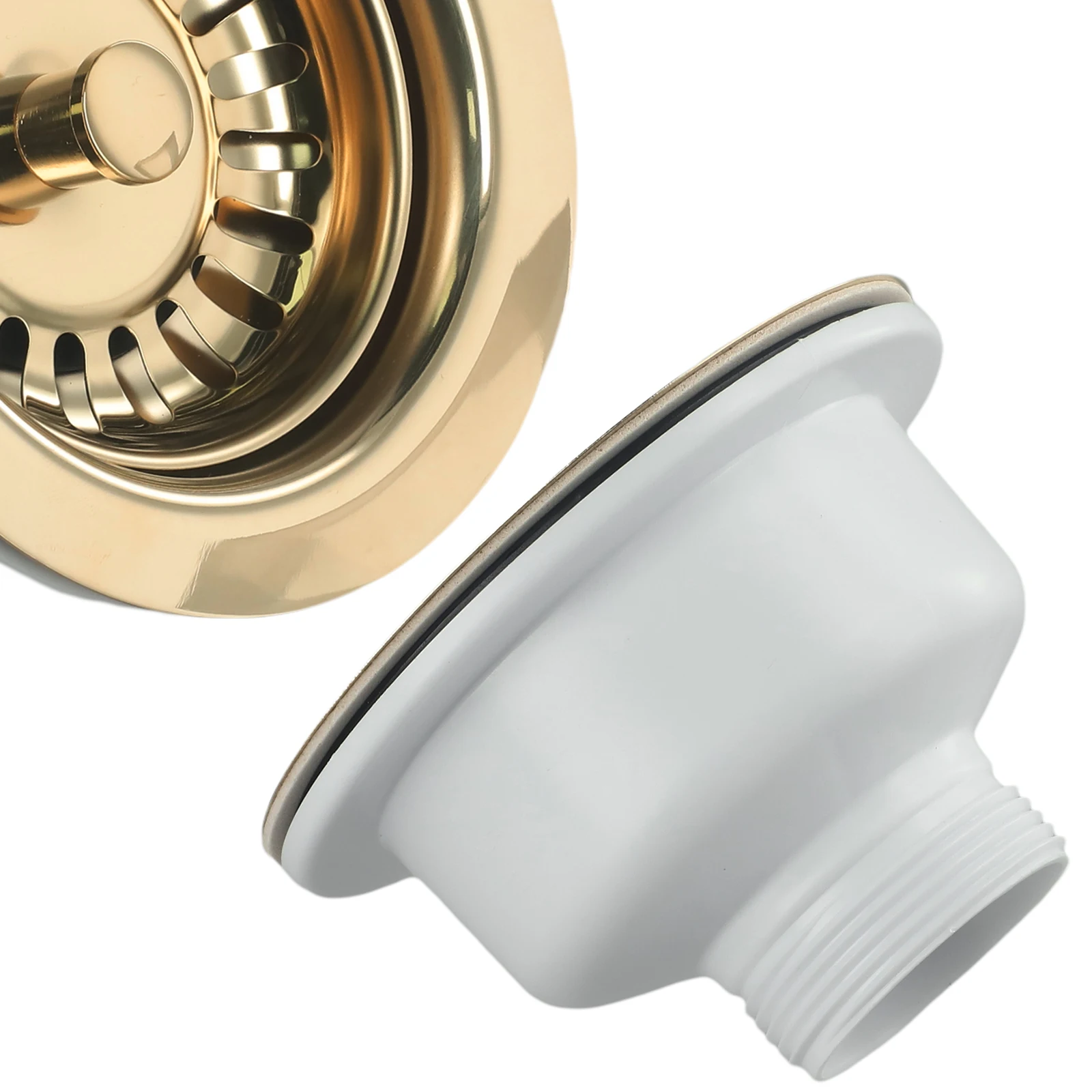 

114 мм слив для раковины, слив для раковины, эффективный дренаж, высококачественный слив для кухонной раковины, слив для мусора из нержавеющей стали