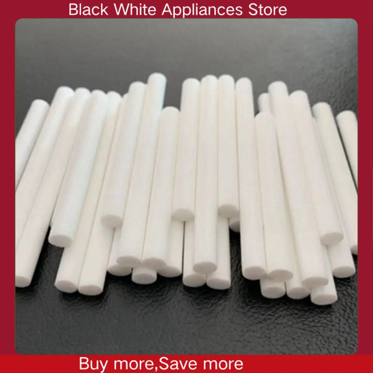 더블 보일러 스테인레스 스틸 초콜릿 냄비 25 개/갑 가습기 필터 막대 코튼 스폰지 스틱 필터-CLIM