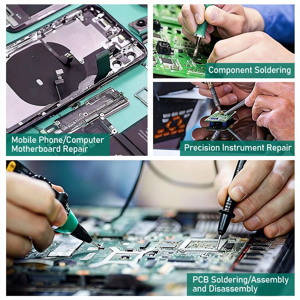 Soldering Helping Hands PCB Circuit Board Clamp Stand with Soldering Iron Rack Repair Welding Auxiliary Tool for Motherboard