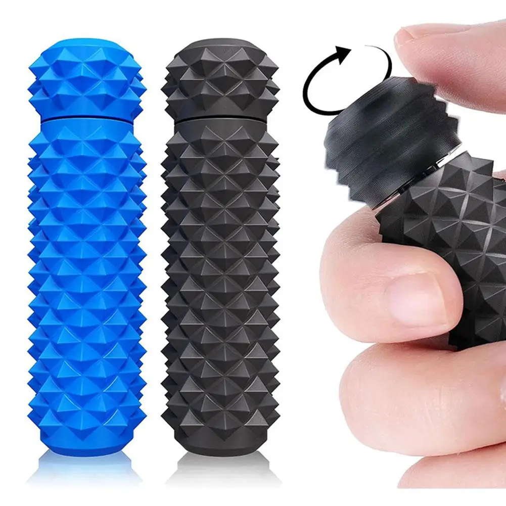 Handheld Spiked Massage Roller Bar Muscle Relief Stress Relief Toy Portable Trigger Point Myofascial Release Tool