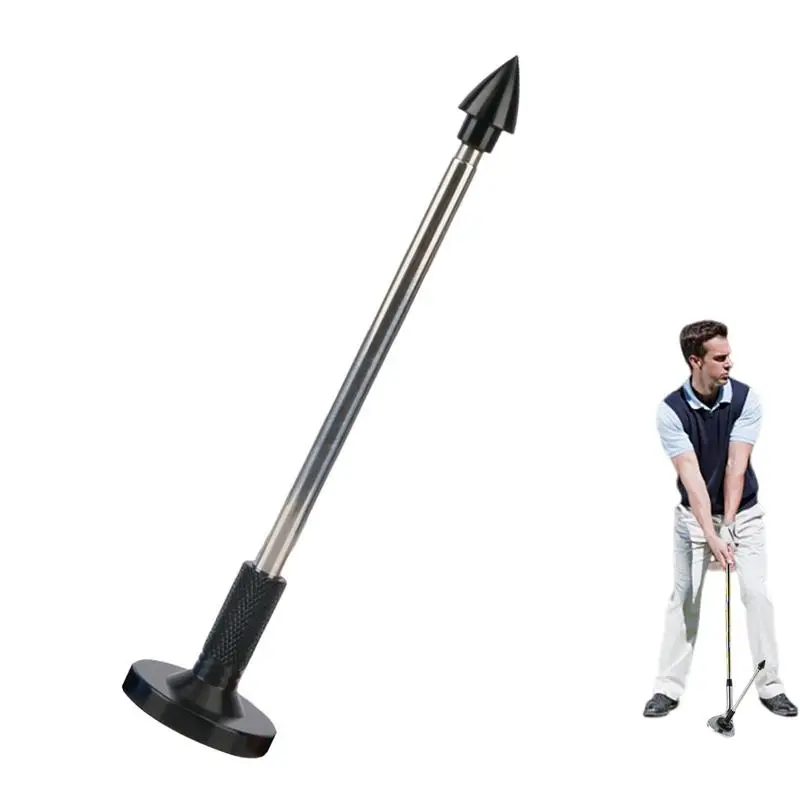 Golf Alignment Sticks Magnetic Retractable Alignment Sticks User-Friendly Beginner Alignment Rods Wear-Resistant Golf Training