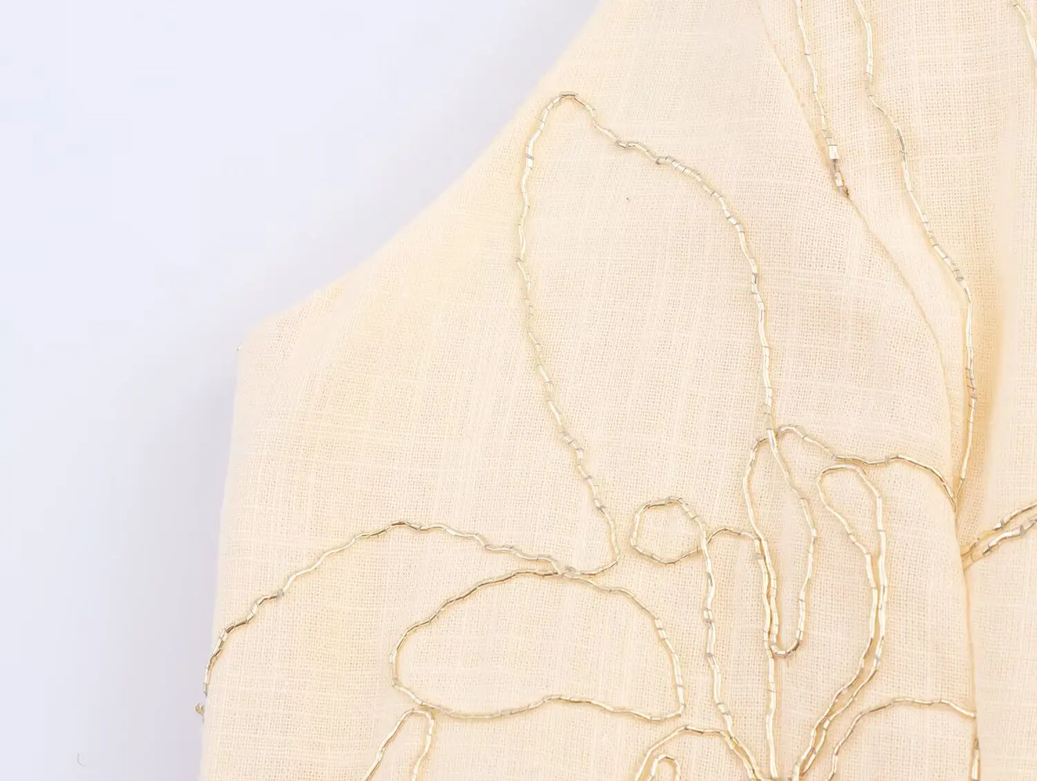 Cross-border women's clothing summer new product simple style elegant flower embroidered halter neck dress