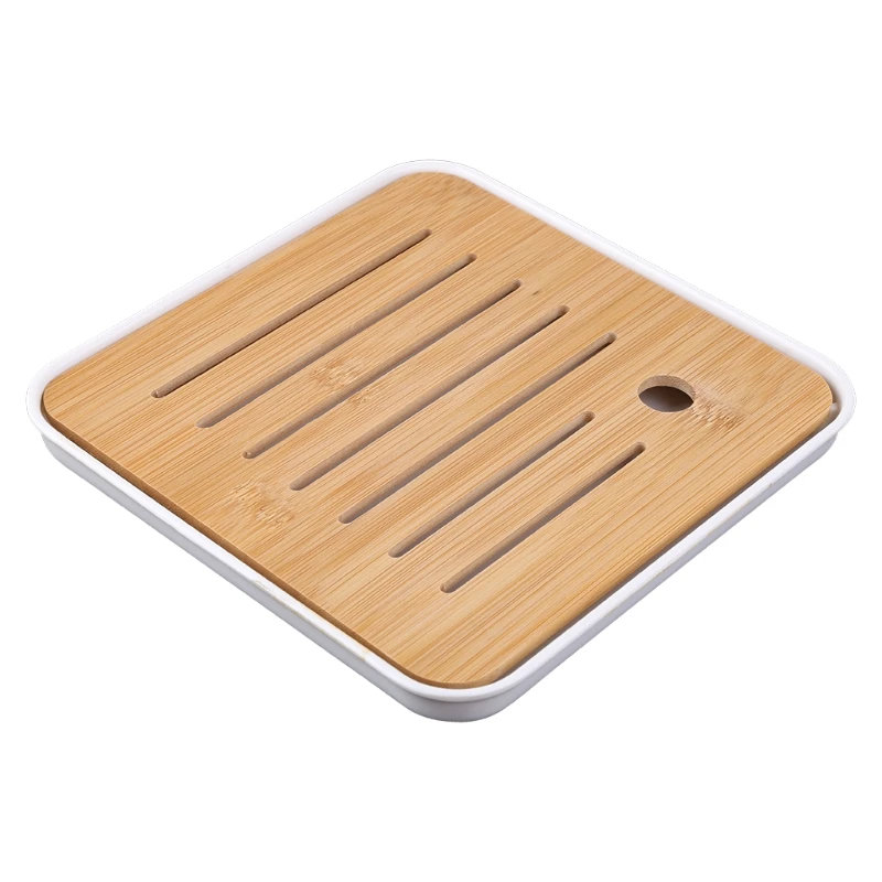 Bamboo Tea Tray Mini Bamboo Chinese Kongfu Tea Table Serving friendly Serving Tray Box Superb Craftsmanship Durable