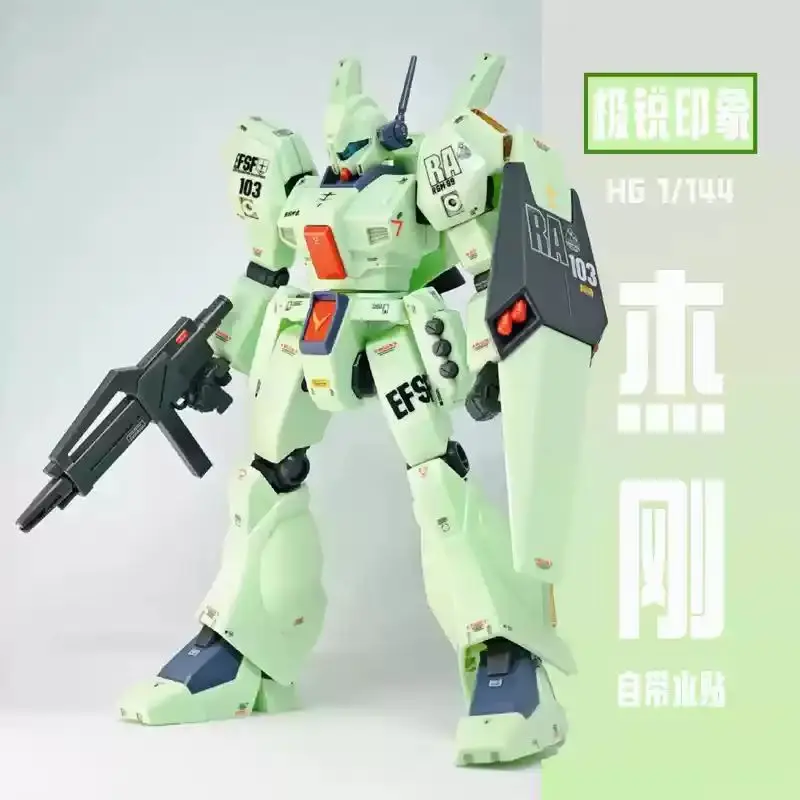 Hg 1/144 جيغان يوشيما وحدة أنت كاجيما الميكانيكية الجمعية أطقم منمذجة عمل أرقام سطح المكتب الديكور دمية بازل أطفال لعبة هدية