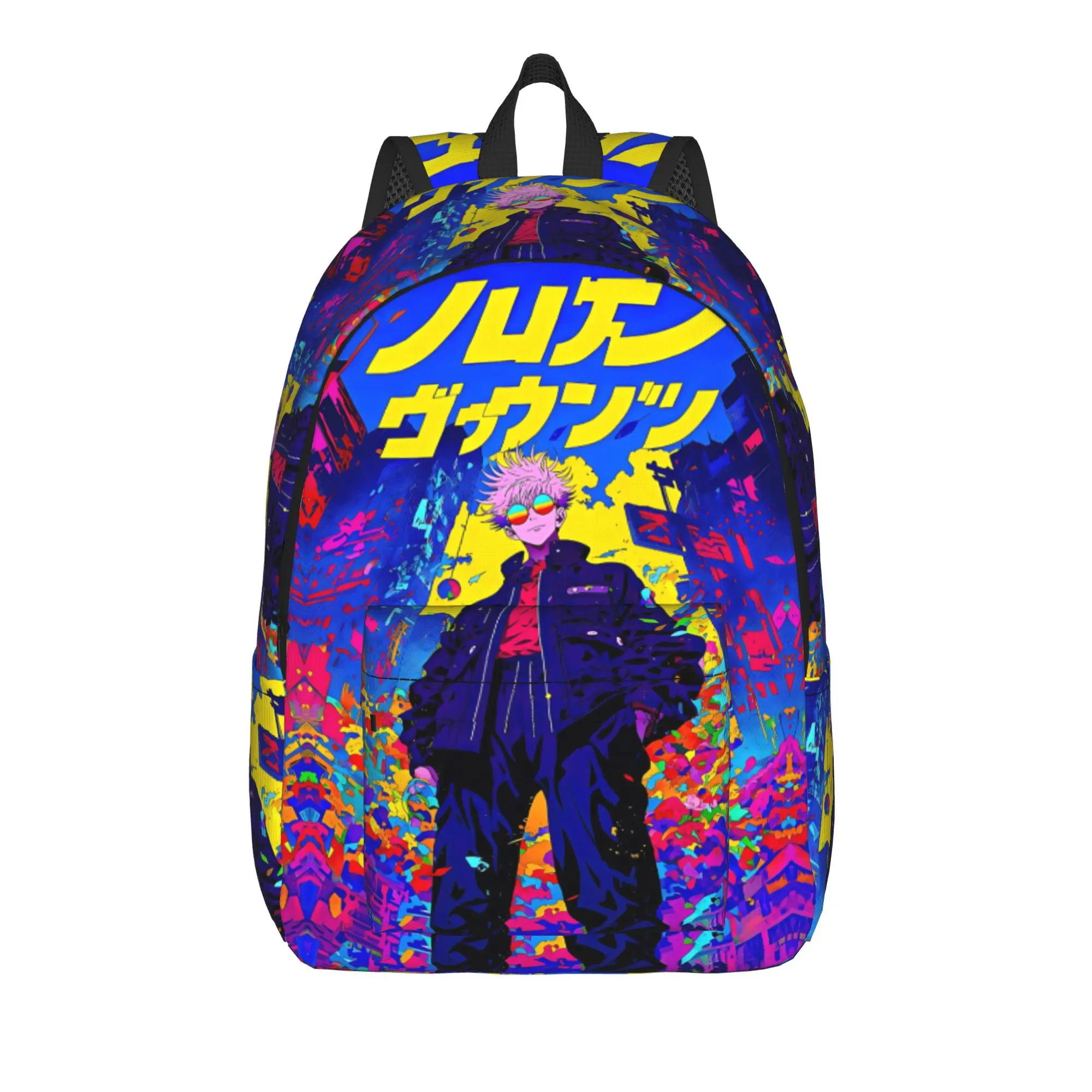 Fashion Jujutsu Kalsen Backpack  Mochilas Super Quality For School Sturdy Shoulder Rucksack