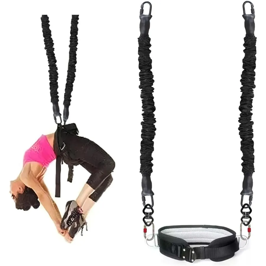 Back Salto Bungee Dance Trainer Backward Flip Training Euipment Gymnastik Spotting Training Fitness Taekwondo Kampfsport