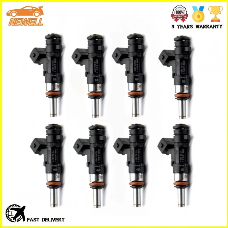 

8 шт. 0280158124 Топливная форсунка для MASERATI GRAN TURISMO GRANABRIO 4,2 л 4,7 л