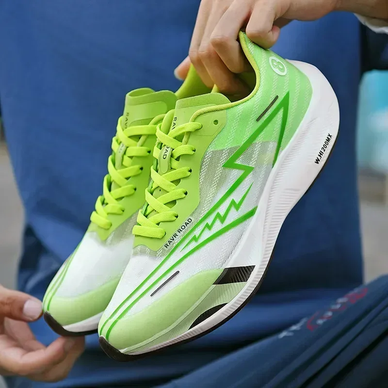 Running Shoes Men High Quality Full Palm Carbon Plate Cushion Professional ​Training Shoes Lightweight Wear-Resistant Sneakers