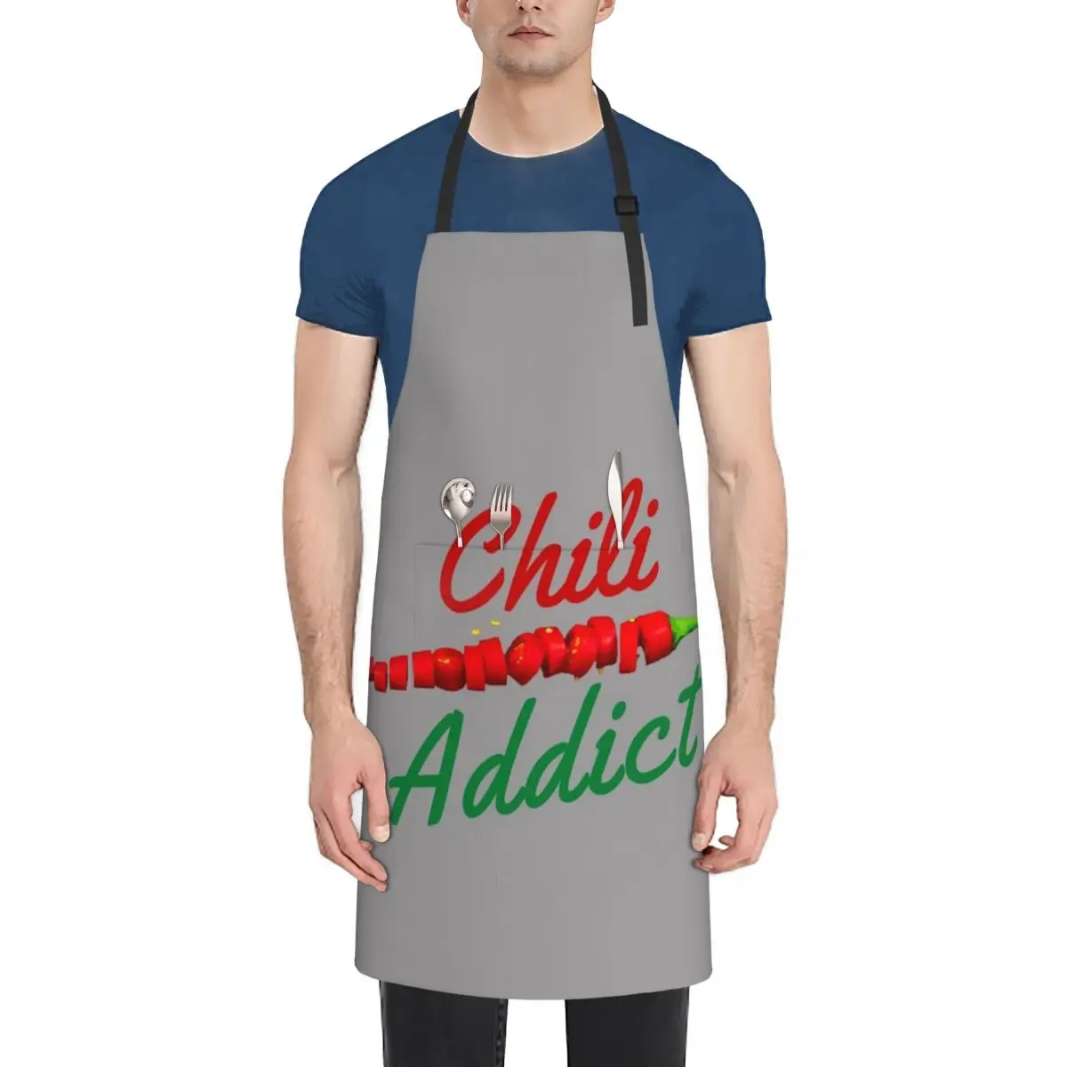 

Chili Addict Apron Kitchen Household Items cookings for women Chef Accessory Apron