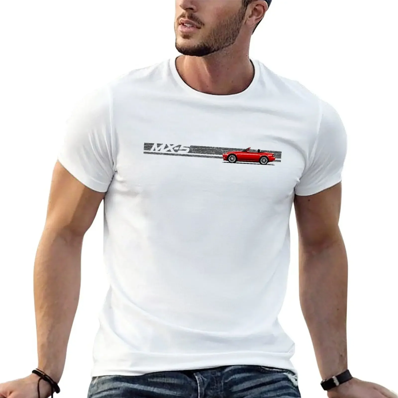 Iconic classic roadster japanese convertible sports car drawing T-Shirt sweat shirt kawaii clothes men clothings