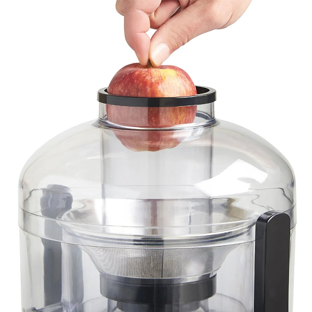 Poderoso espremedor elétrico doméstico de aço inoxidável 800w 2L com display de cristal