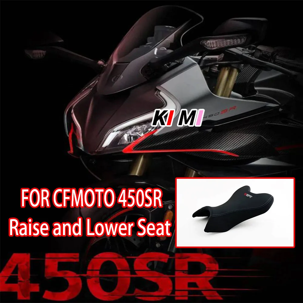 For CFMOTO 450SS 450SR 450 SR SS 2023 2024 Motorcycle Increased Seat Cushion Lowered Seat Cushion