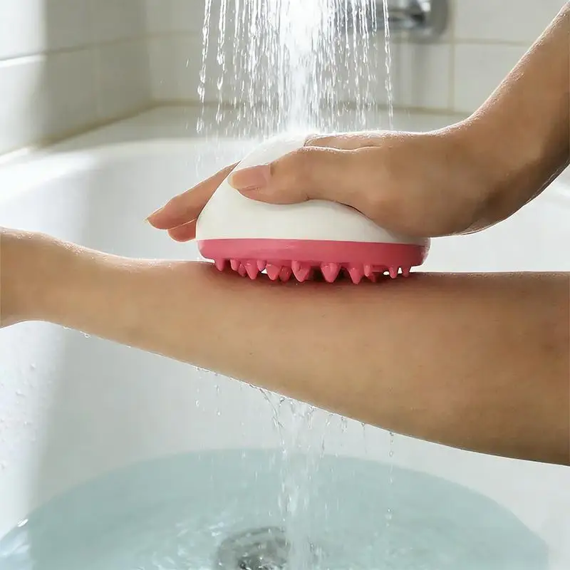 

1Pcs Silicone Essential Oil Massage Brush Body Massage Brush Health And Slimming Brush