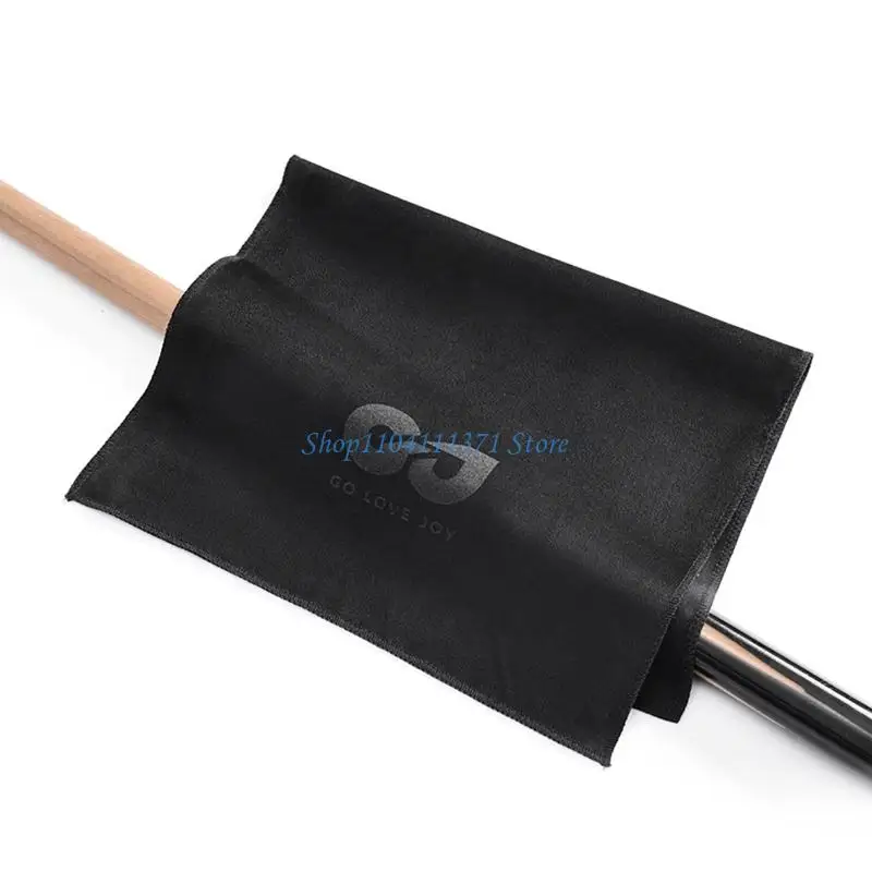 P9FC Soft Pool Cue Cloth with Stitched Seams, Supporting Regular Pool Cue Care During Practice or in Billiard Rooms