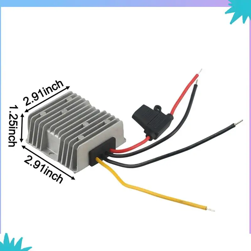 ABZW 1 قطعة 12 فولت إلى 57 فولت 4.5A تيار مستمر محول طاقة تصعيد ل Starlink ل Gen 3-محول مقاوم للماء مع أداة قذيفة الألومنيوم