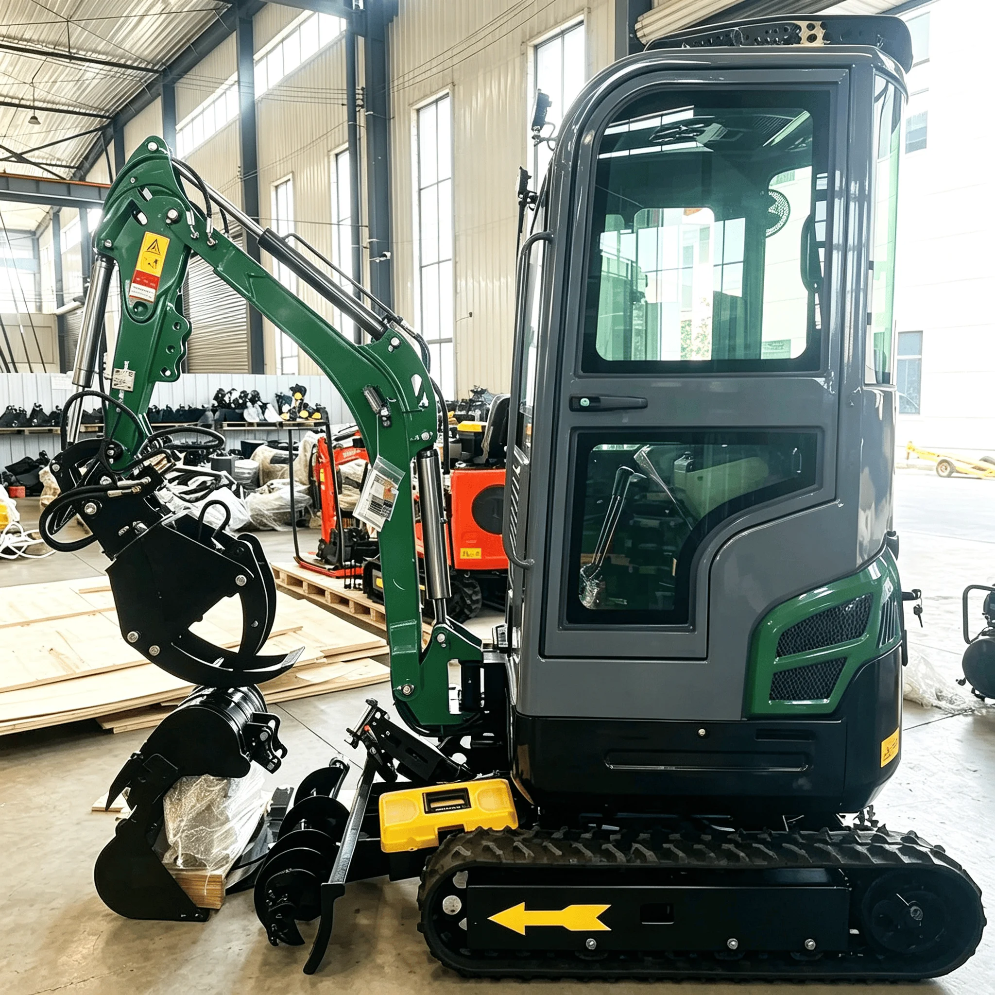 Crawler Excavator 1.5 Ton Cust - Agriculture Farming Types review and price