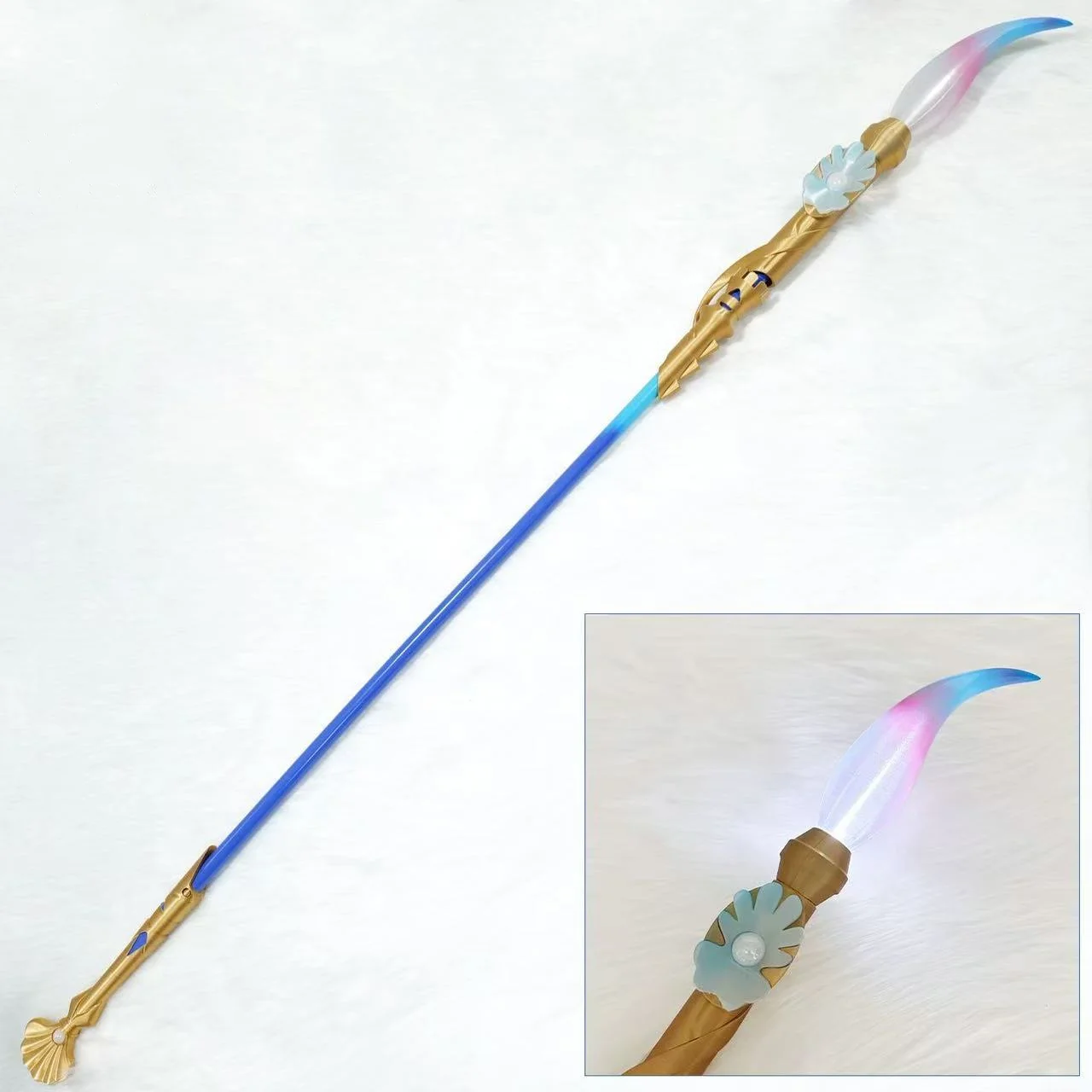 Pearl Cos Luminous Staff Weapons Game Honkai Star Rail Cosplay Replica Prop Halloween Christmas Fancy Party Costume Accessories