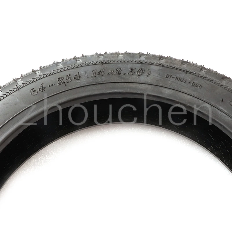 14x2.50 64-254 tubeless tires Pneumatic wheel tire for 14 inch electric bicycle electric bicycle wheels 14*2.50 tires