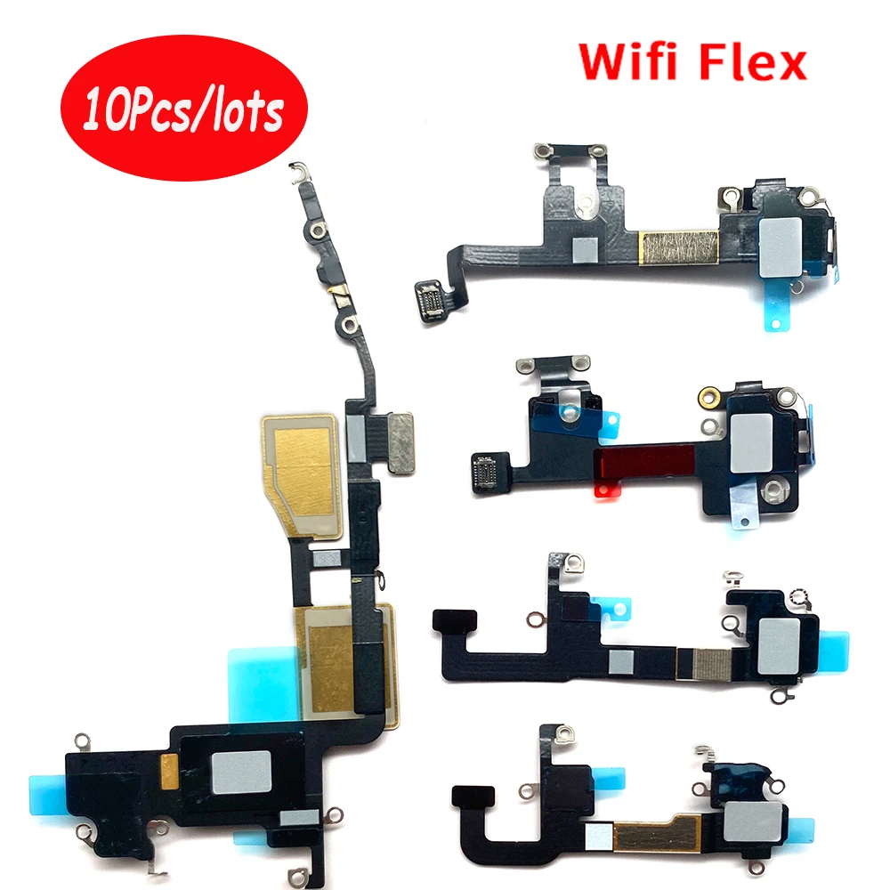 

10 шт., Bluetooth GPS сотовая антенна NFC WI-FI сигнал Wi-Fi гибкий кабель для Iphone 11 12 13 Pro Max Mini