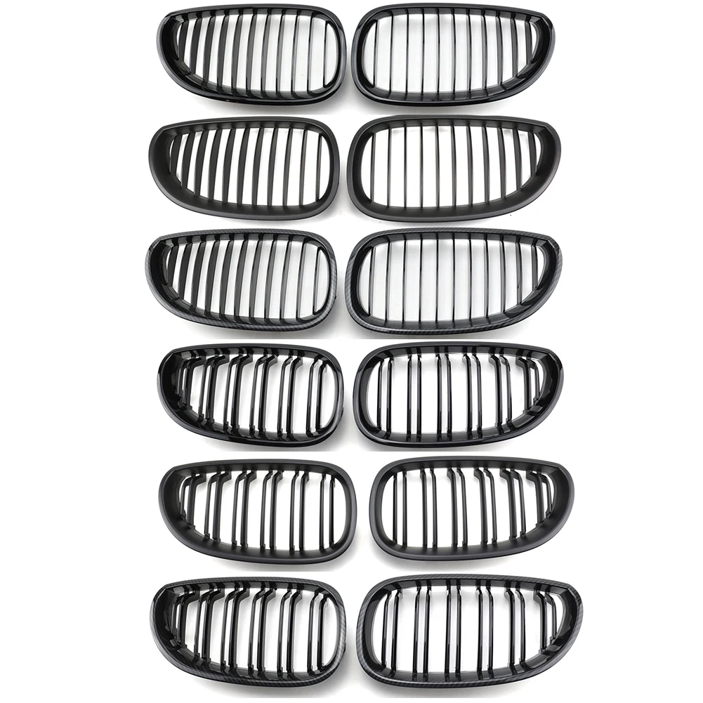 

Front Center Grille Sport Grilles Replacement ABS Fit For BMW 5 Series E60 2004 2005 2006 2007 2008 2009