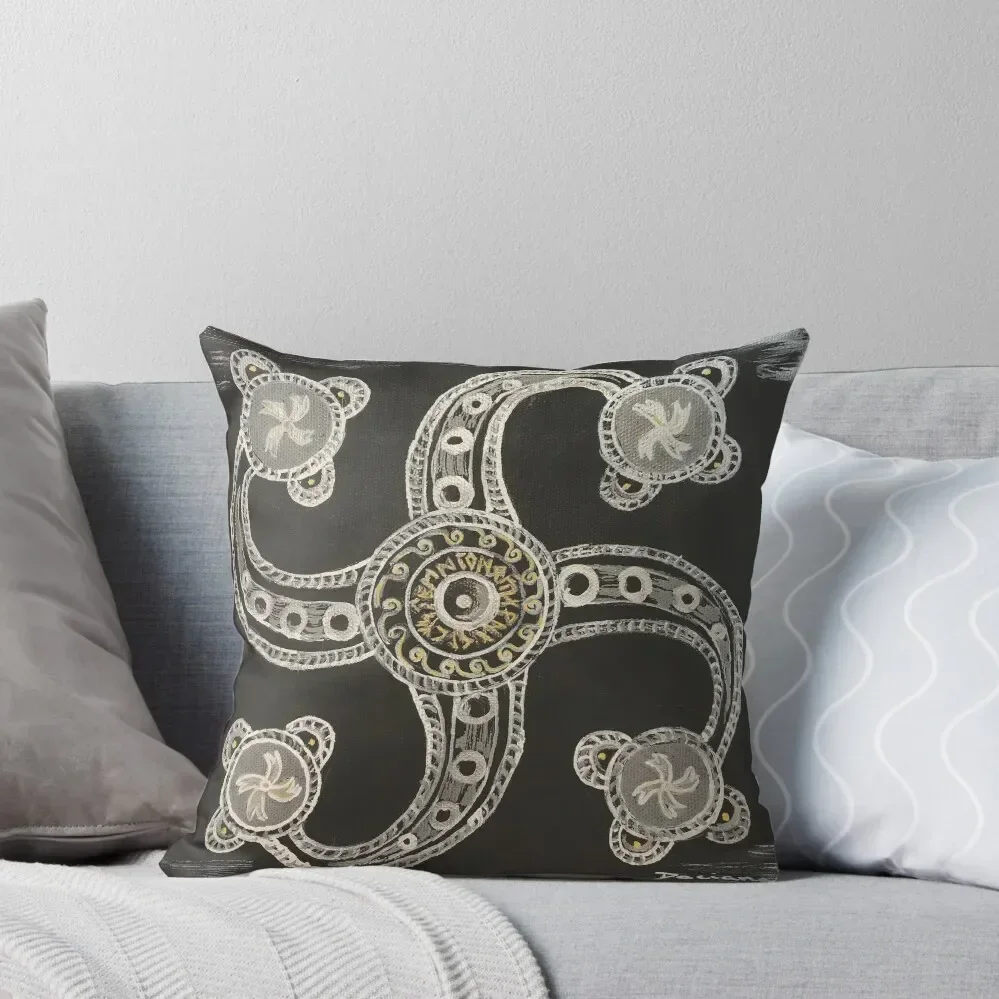 Dacian Swastika Throw Pillow Pillowcases Cushion Covers Sofa Luxury Pillow Cover pillow