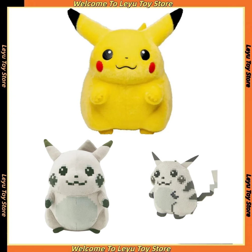 (Domestically produced) 2026 Pokm Pikachu Plush 30th Anniversary Same Style Pikachu Plush Kawaii Cute Soft Stuffed Doll Toys