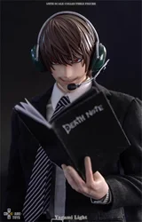 GAMETOYS-escultura de cabeza de estilo de dibujos animados Death Note, figura de acción de 12 