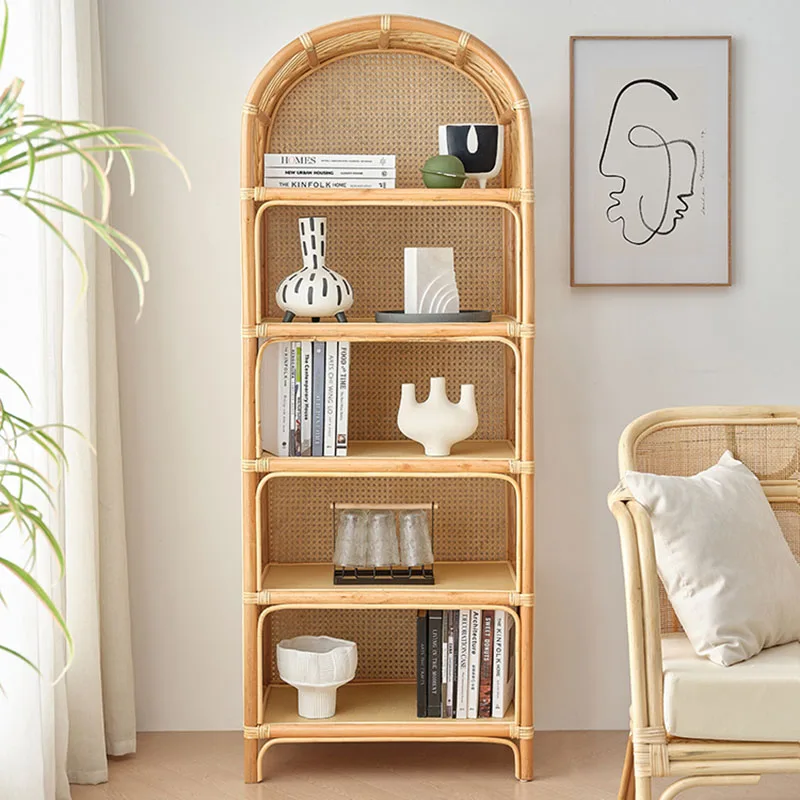 

Organizer Shelf Living Room Cabinet Rattan Large Entryways Space Saving Tv Cabinet Nordic Corner Szafki Do Salonu Home Furniture