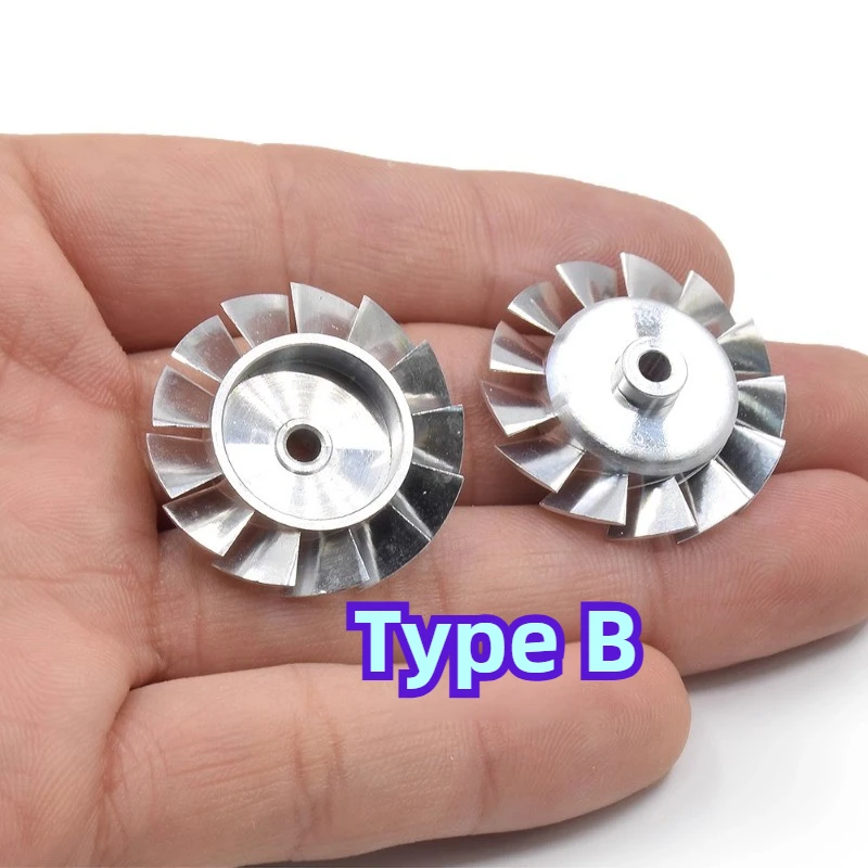 5pcs 27mm CNC Aluminum Impeller High Speed 100K RPM Brushless Ducted Fan Blade - High Precision Durable