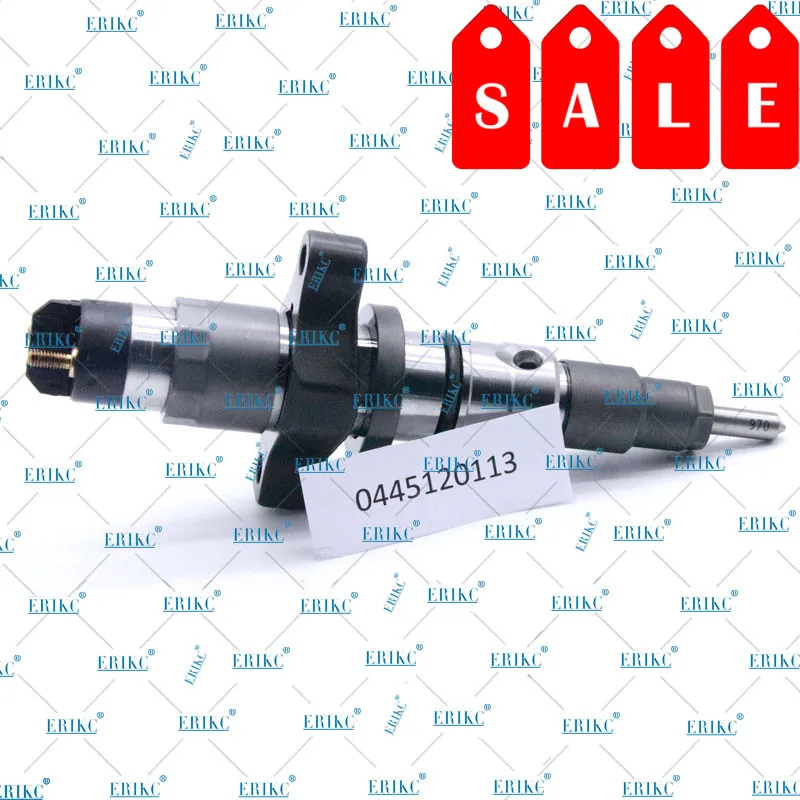 

ERIKC 0 445 120 113 Genuine Diesel Fuel Injector 0445 120 113 Common Rail Diesel Injection 0445120113 for CUMMINS 3949619