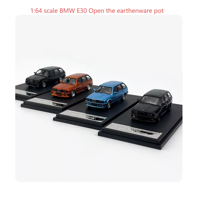 

Mortal 1:64 Scale E30 Open The Earthenware Pot Simulation Alloy Car Model Static Display Collectible Souvenir Decoration