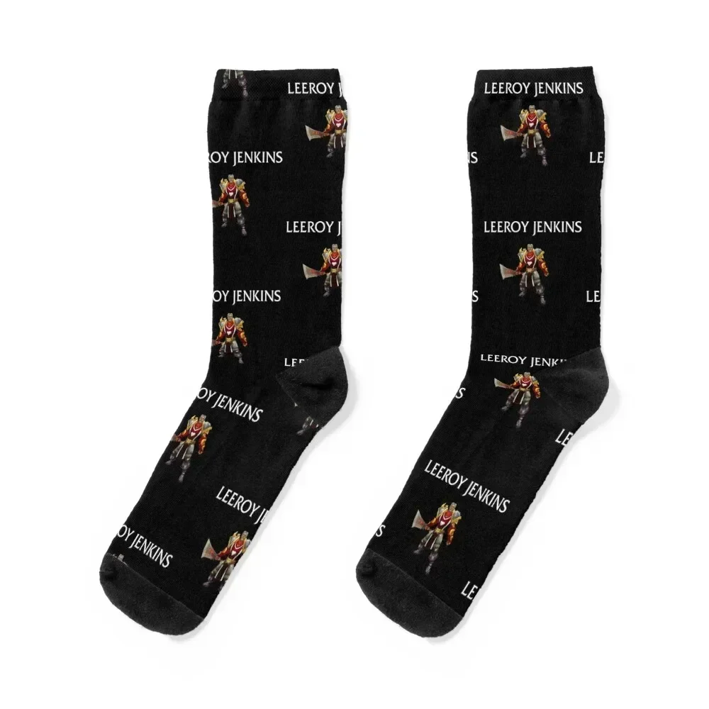 

Leeroy Jenkins Socks custom cartoon short anime Socks Women Men's