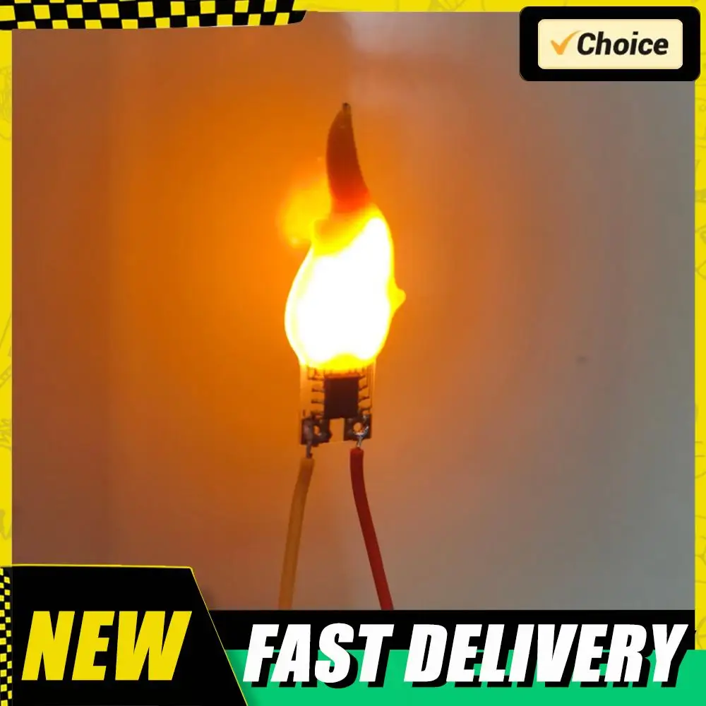 3/5/10PCS 3V LED Flame Effect Light Bulb 2200K Diode Flash Candles Light Bulb Accessories for Birthday Party Decoration