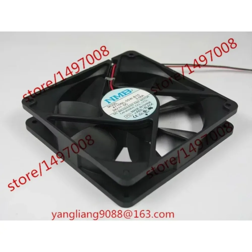 

Вентилятор охлаждения NMB-MAT 4710NL-05W-B10 P02 DC 24V 0.08A 120x120x25мм