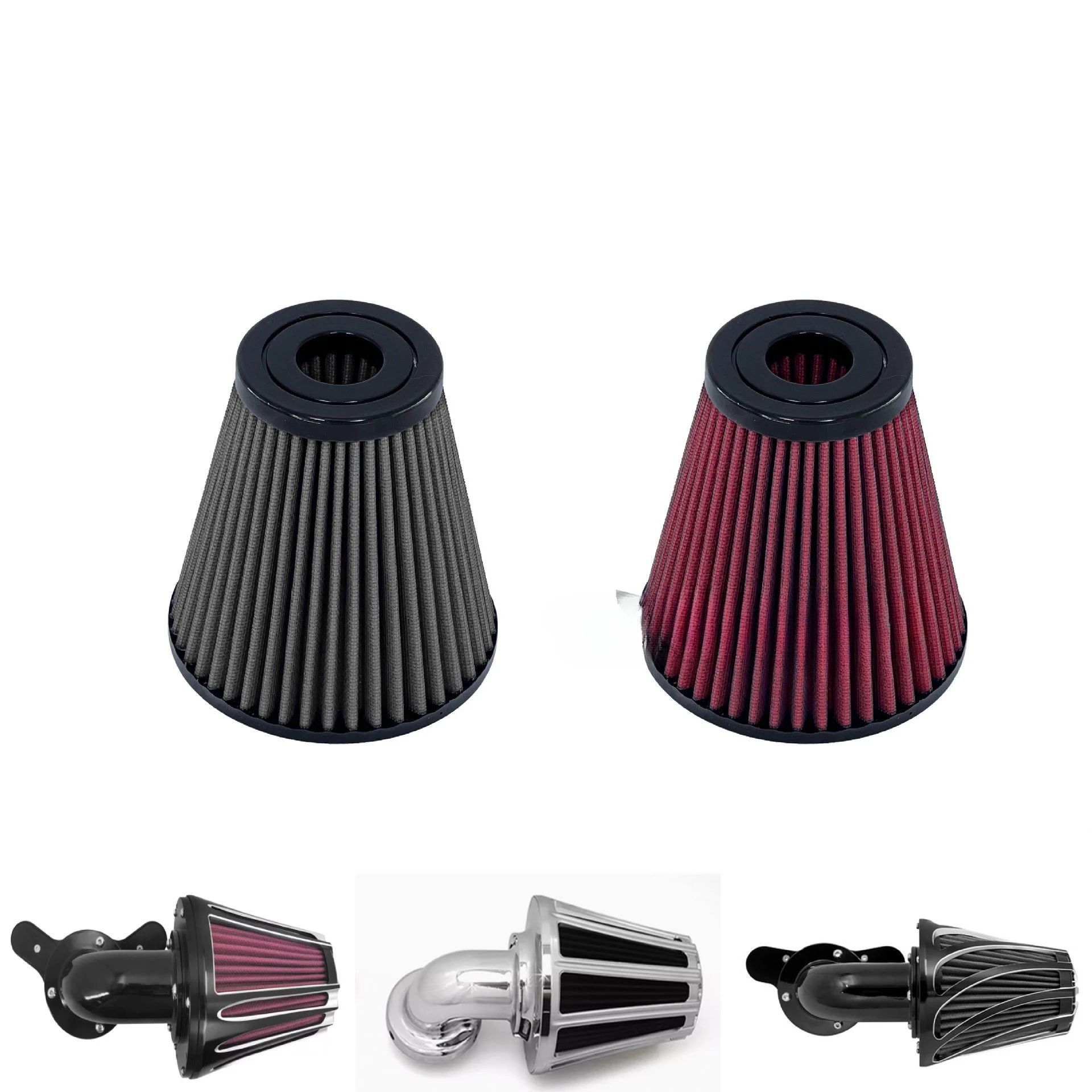 

The air filter element replacement intake cleaner for motorcycles is suitable for Harley-Davidson 883